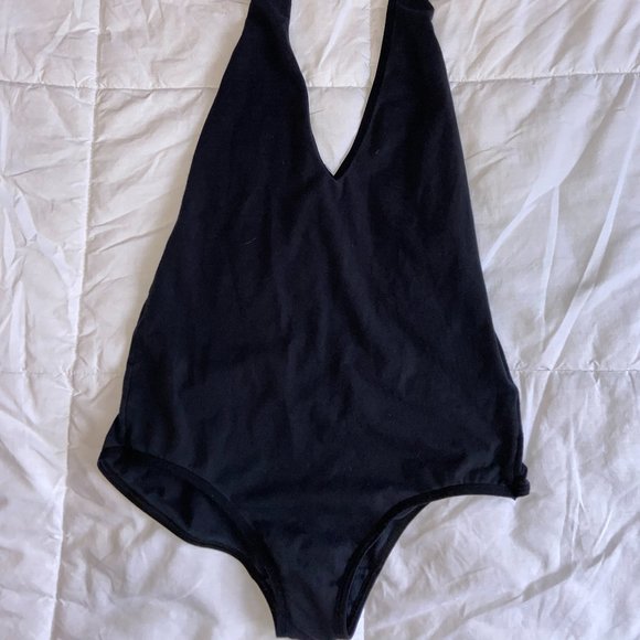 American Apparel Body Suit || Black - Picture 1 of 5